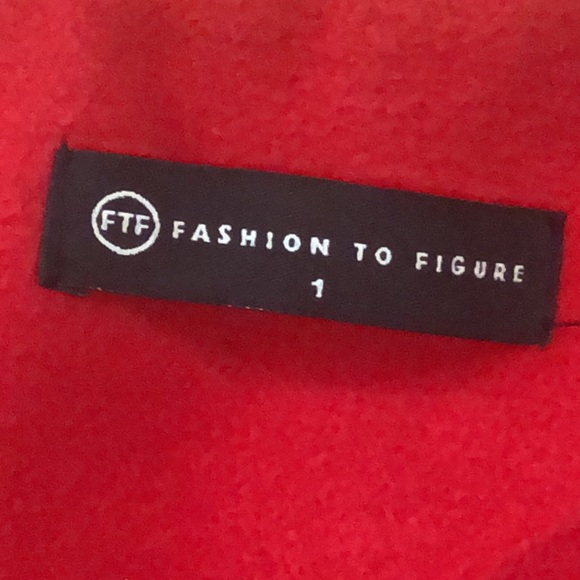 Bright red fashion statement jacket. - Picture 5 of 7